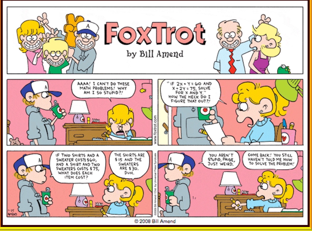 A comic strip of a cartoon

AI-generated content may be incorrect.